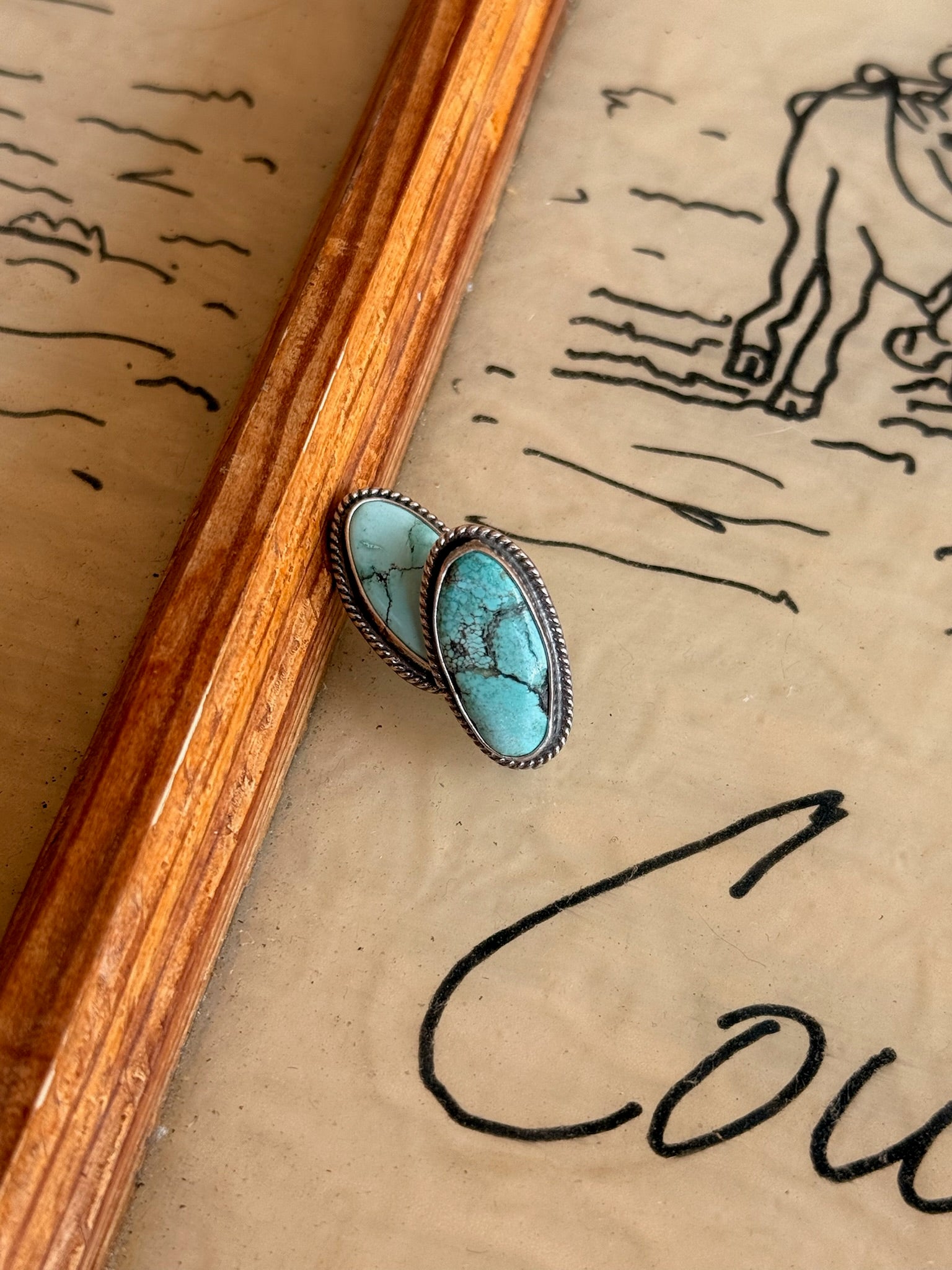 Chilean Rope Stud Earrings