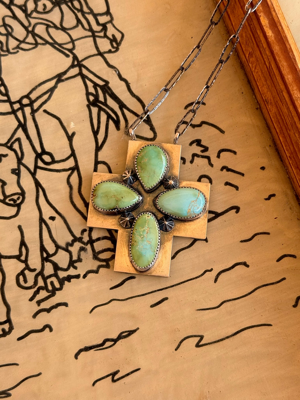 Palomino Cross Necklace