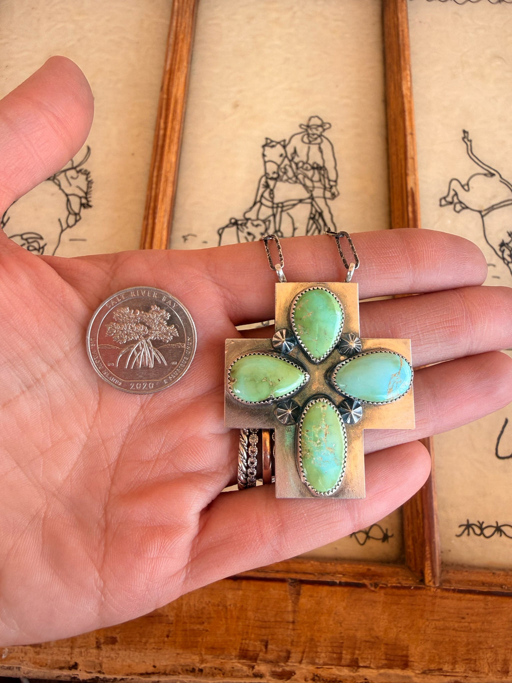 Palomino Cross Necklace