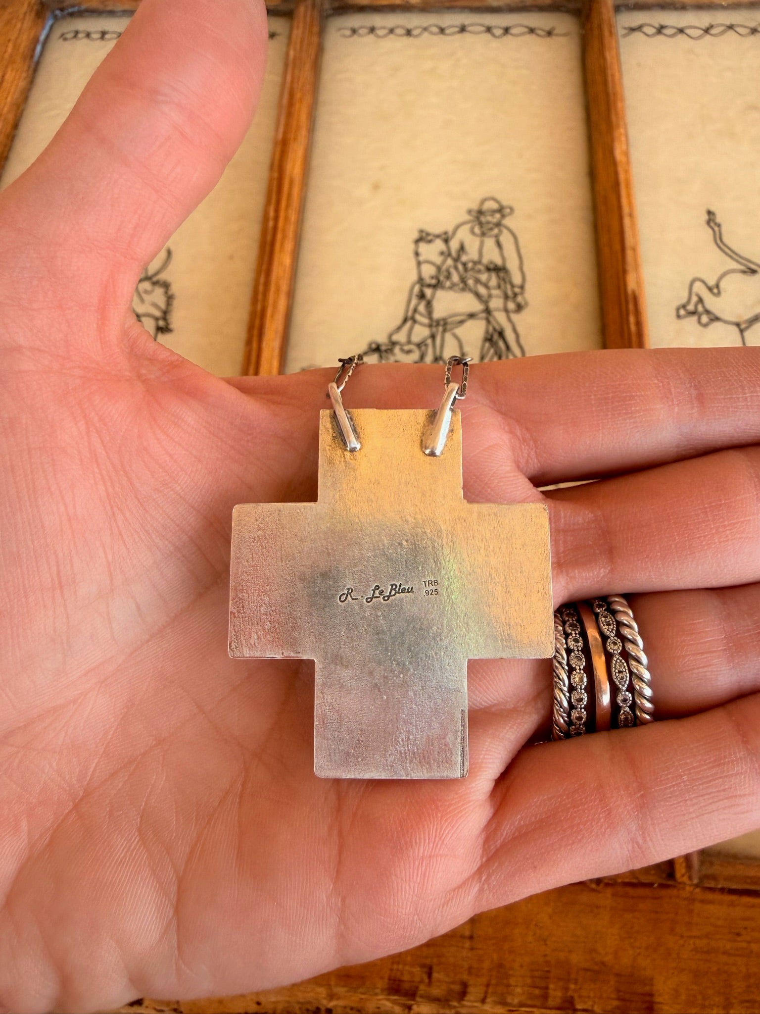 Palomino Cross Necklace