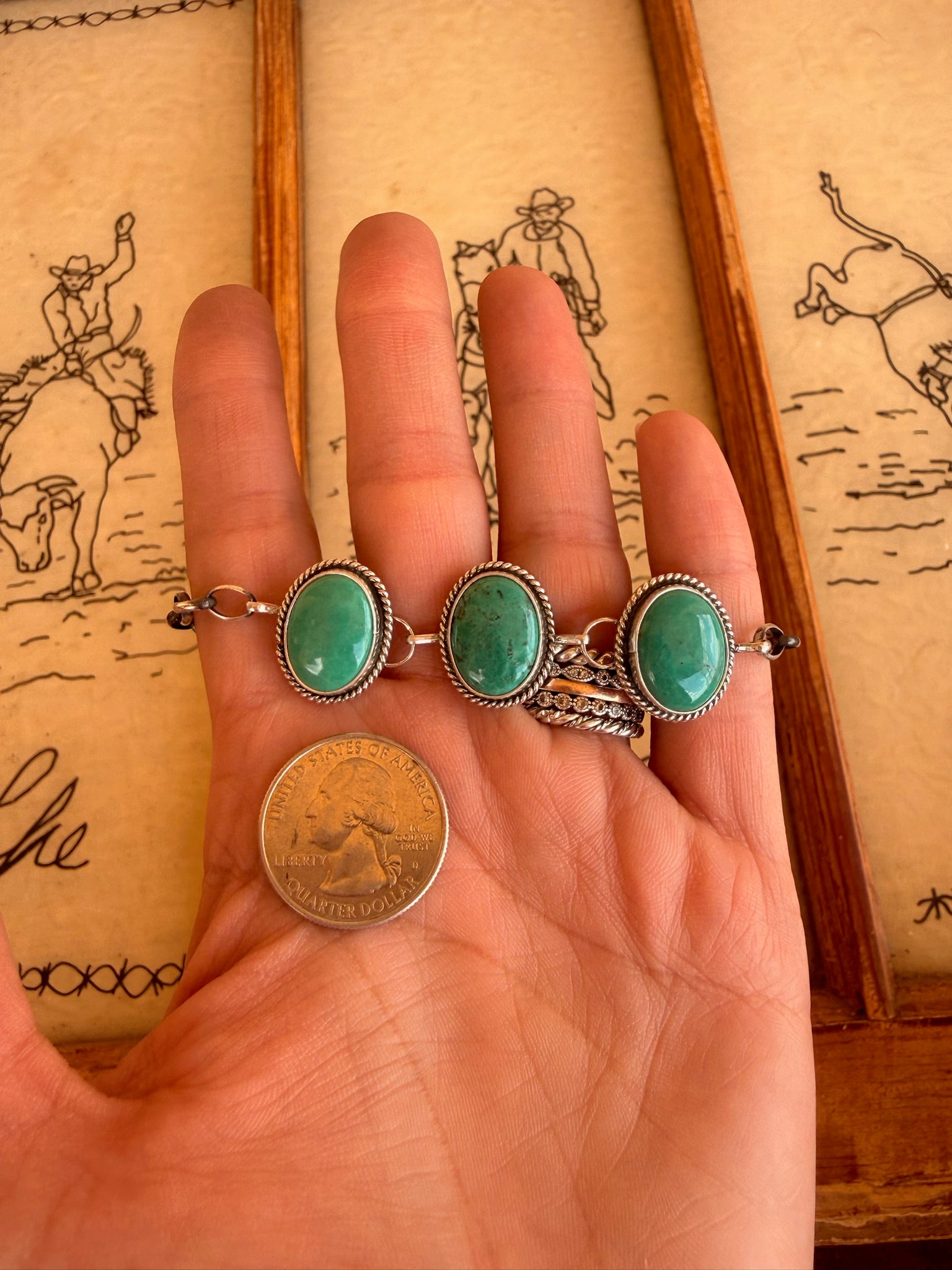 Hubei 3 Stone Bracelet