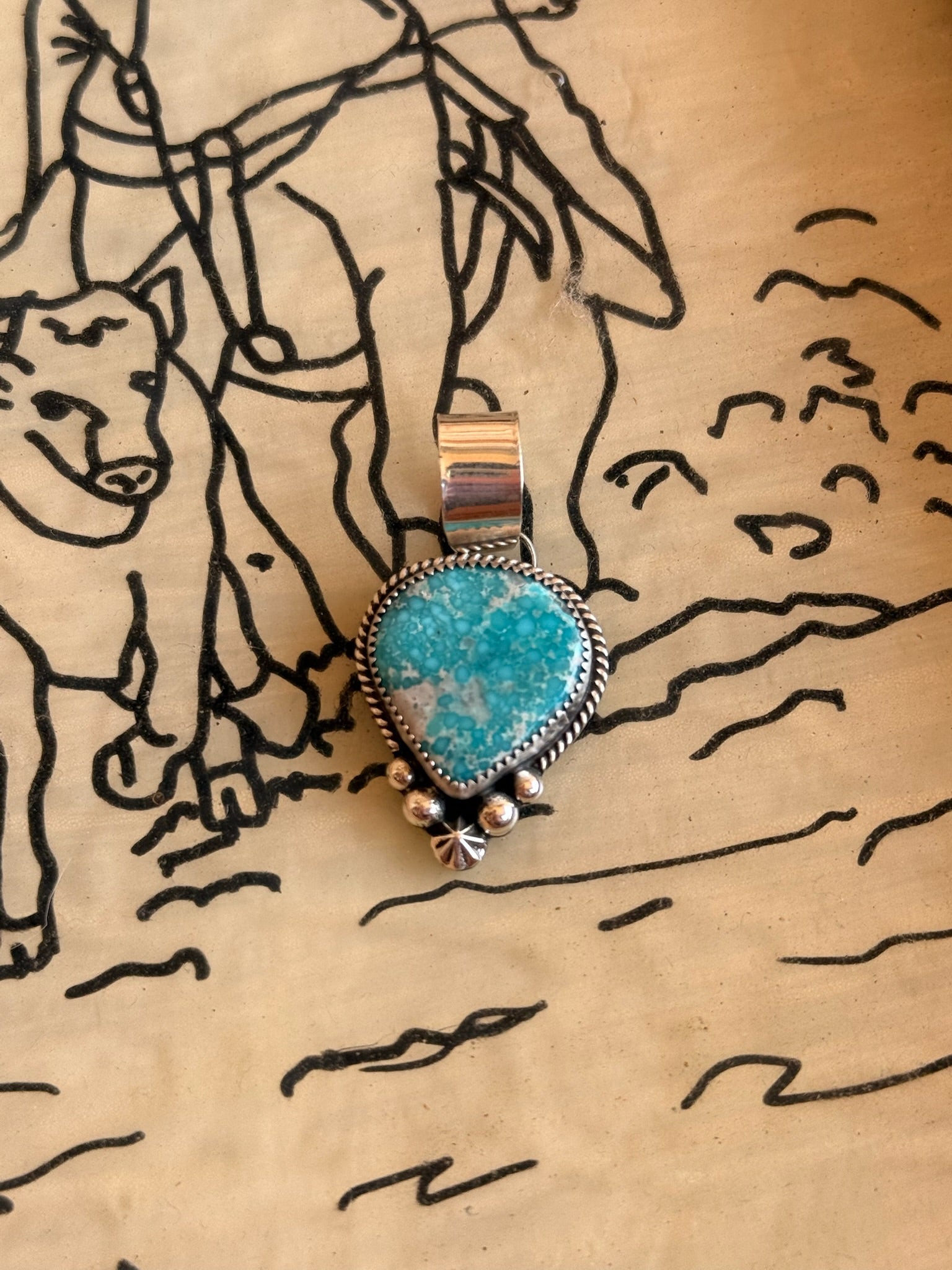 White Water Pendant