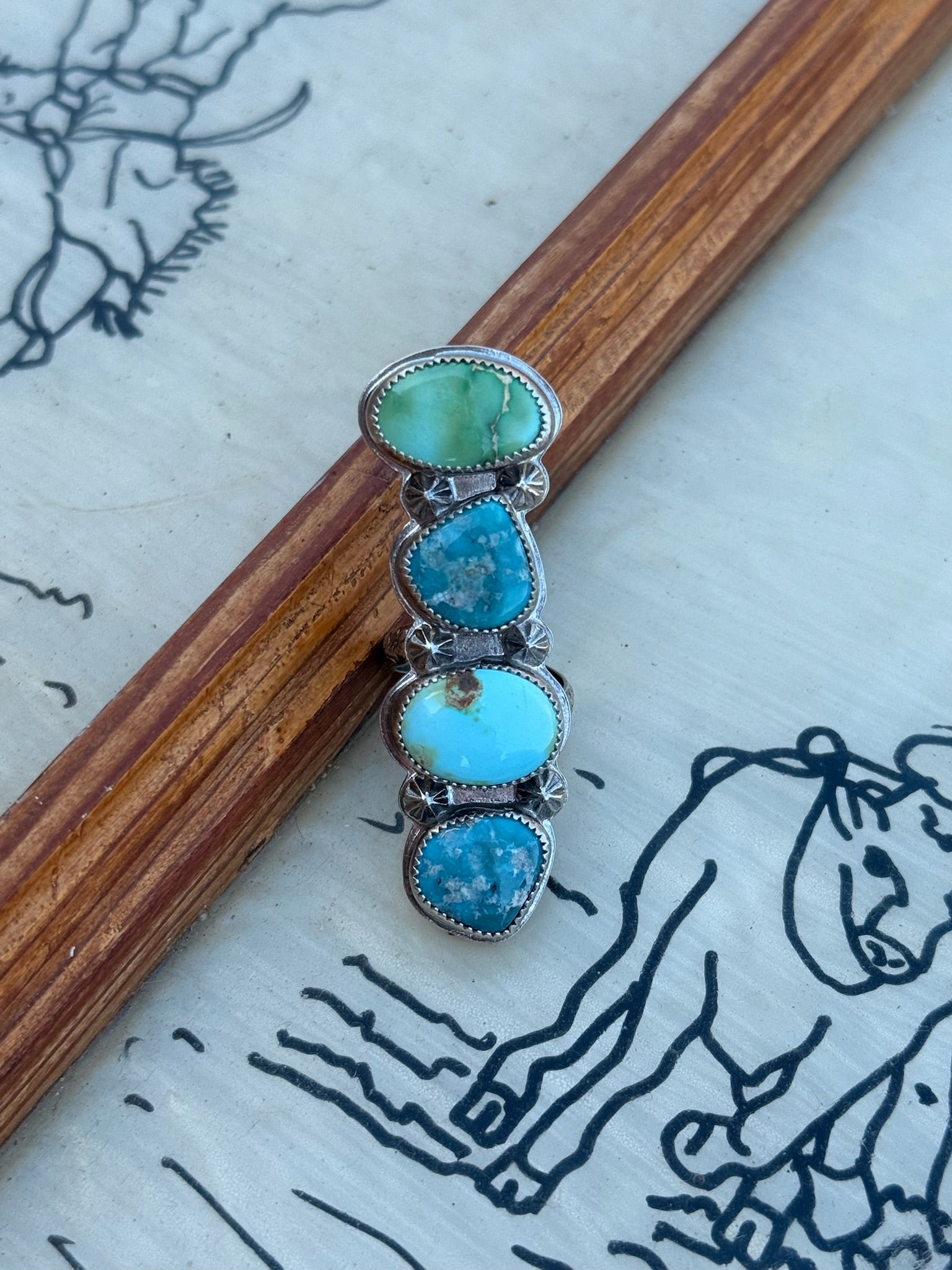 Multi Stone Ring