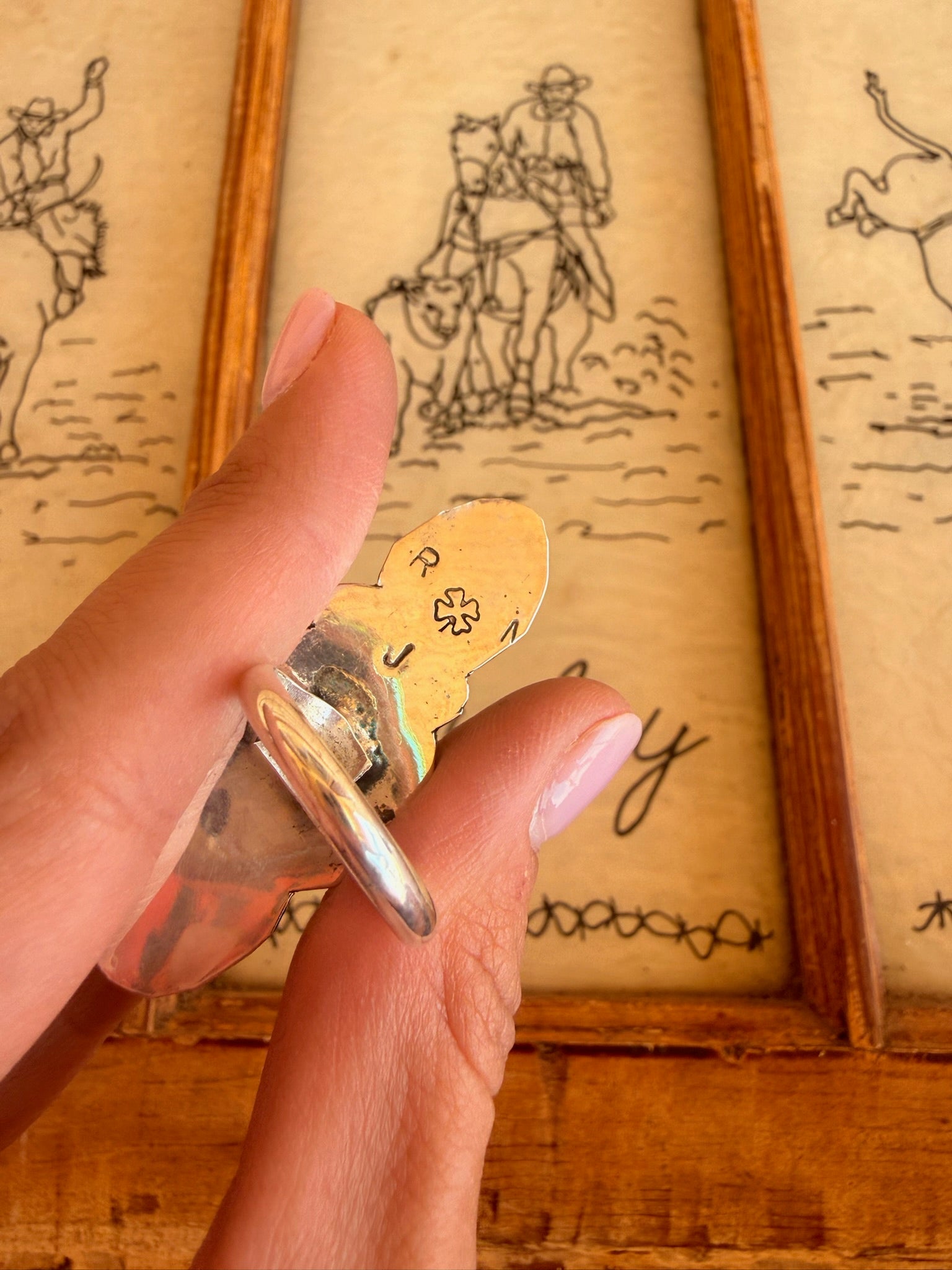 Palomino 3 Stone Ring