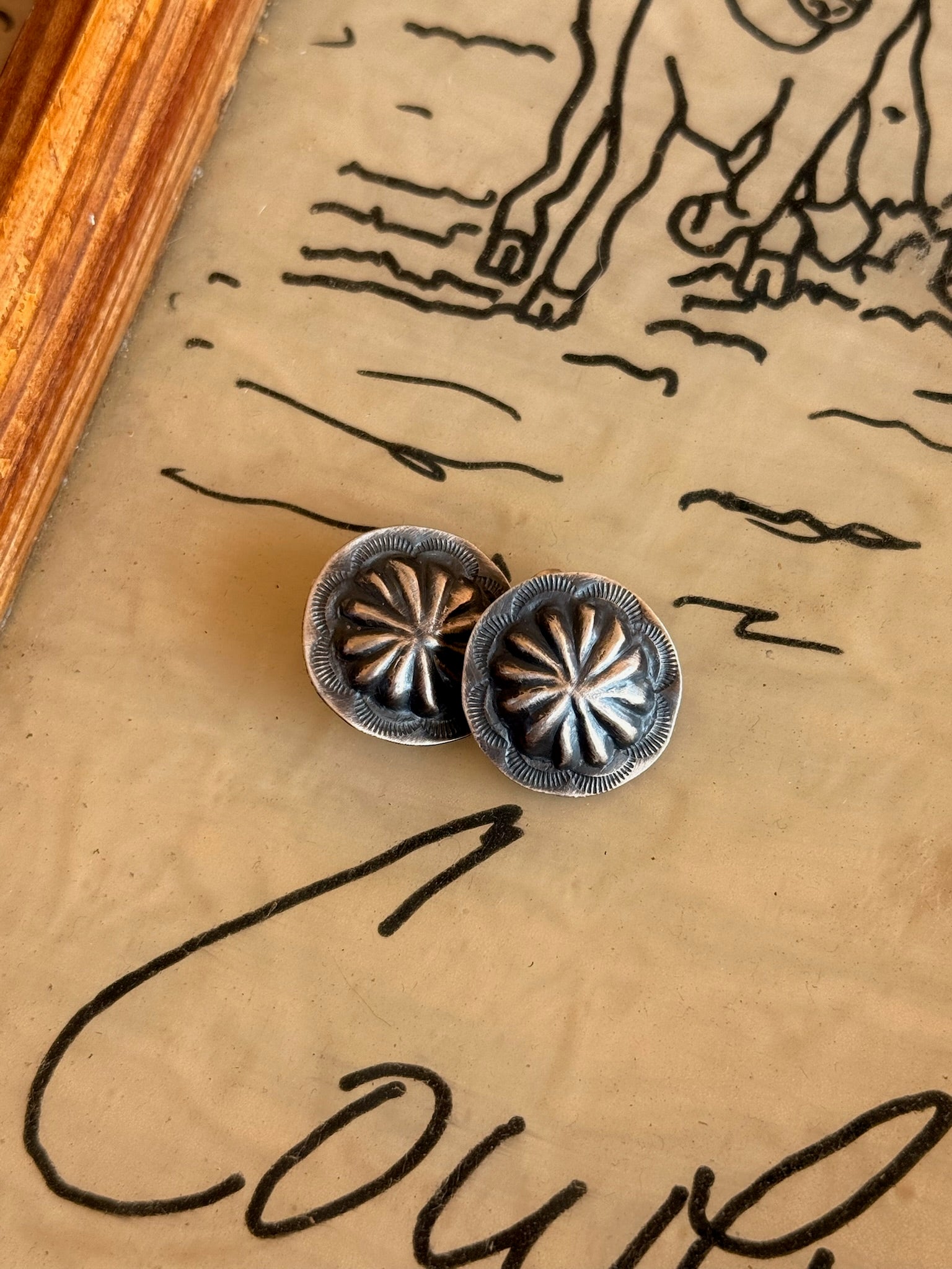Concho Earrings