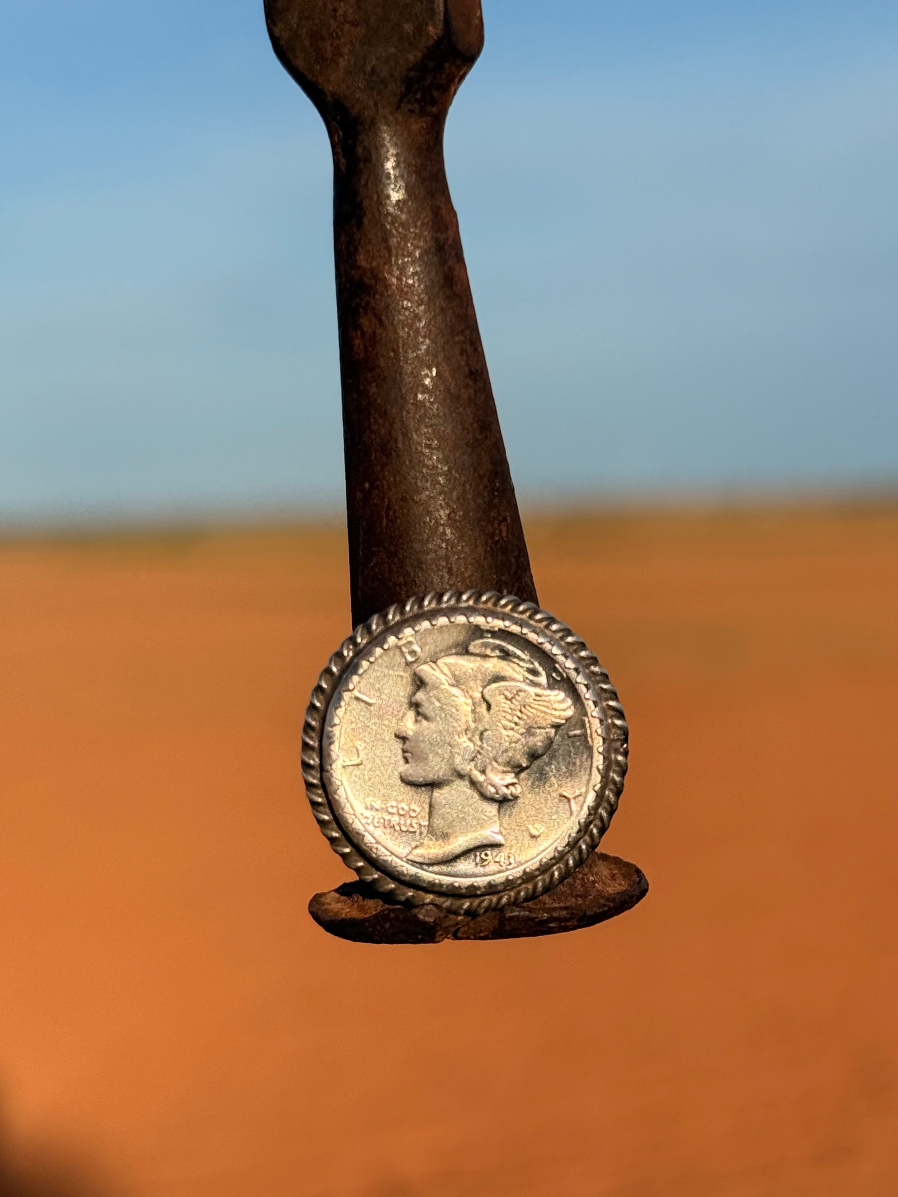 Mercury Dime Ring
