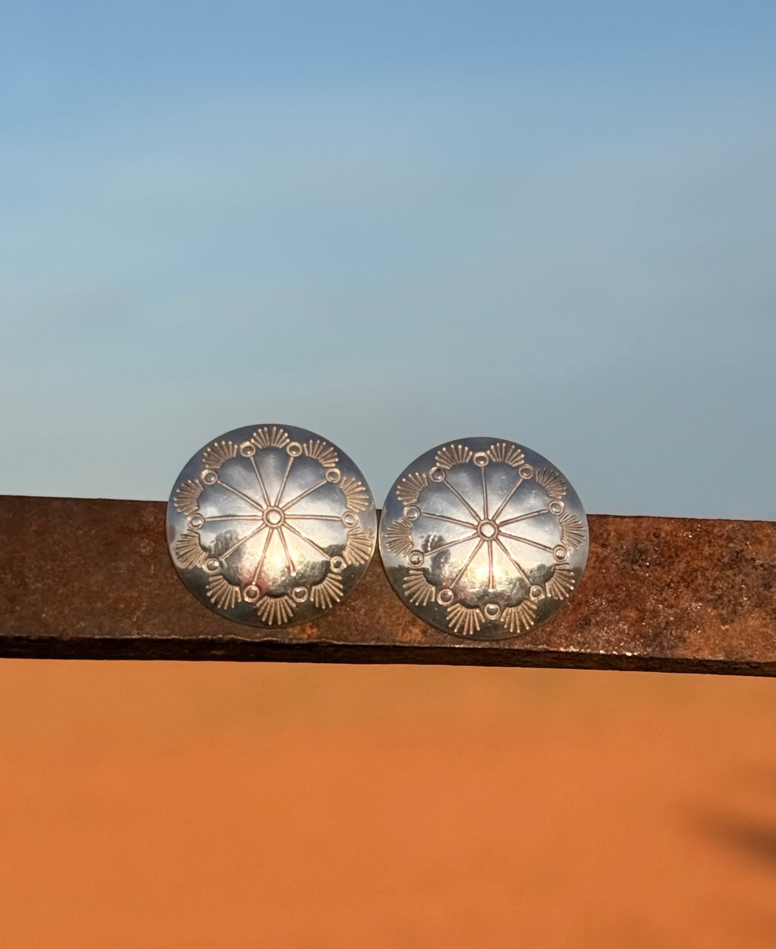 Concho Earrings