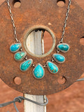 7 Stone Statement Necklace